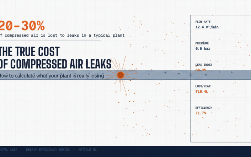 How to Calculate the True Cost of Compressed Air Leaks in Your Factory