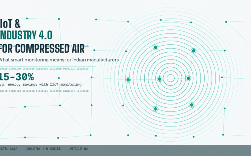 IIoT for Compressed Air: What Industry 4.0 Means for Indian Manufacturers